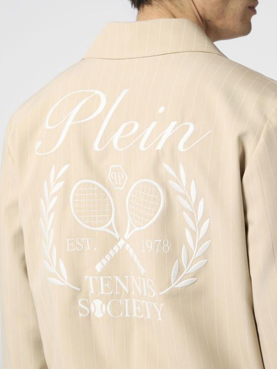 26SS 필립 플레인 가죽 자켓 PAFCMRB3050PTE076N 06 Beige - PHILIPP PLEIN
