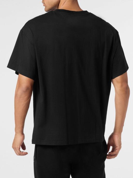 26SS 플레인스포츠 반팔 티셔츠 AAECMTK8769STE001N 0293 Black 3 - PLEIN SPORT