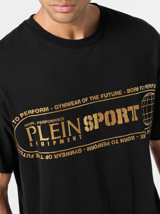 26SS 플레인스포츠 반팔 티셔츠 AAECMTK8769STE001N 0293 Black 3 - PLEIN SPORT