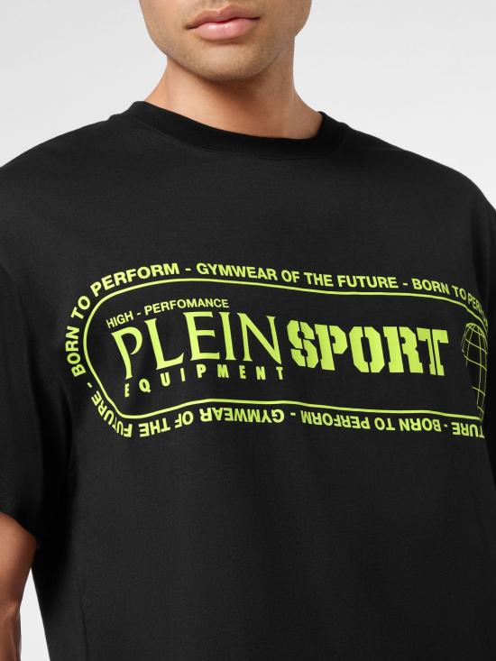 26SS 플레인스포츠 반팔 티셔츠 AAECMTK8769STE001N 0227 Black 2 - PLEIN SPORT