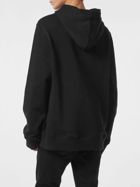26SS 필립 플레인 후드 티셔츠 FAECMJB3747PTE003N 0202 Black 1 - PHILIPP PLEIN