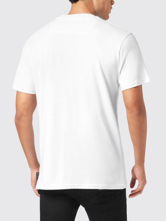26SS 필립 플레인 반팔 티셔츠 AAECMTK8746PJY002N 01 White - PHILIPP PLEIN
