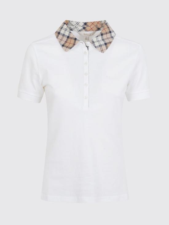 26SS 바버 폴로 티셔츠 LML0633 WH33 White - BARBOUR