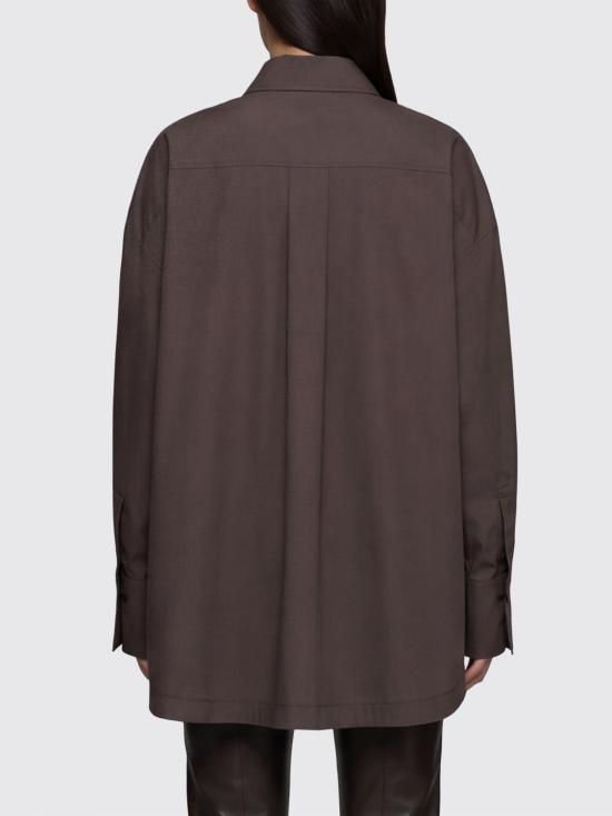 26SS 디 아티코 블라우스 251WCH00004CCC052AA 204 Brown - THE ATTICO
