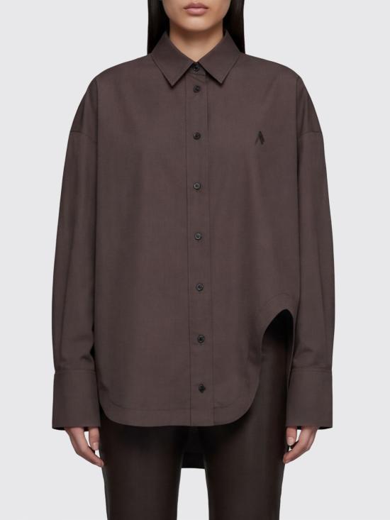 26SS 디 아티코 블라우스 251WCH00004CCC052AA 204 Brown