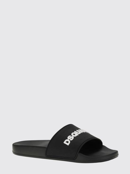 26SS 디스퀘어드2 뮬/슬리퍼 FSM008517208869 2124 Black - DSQUARED2