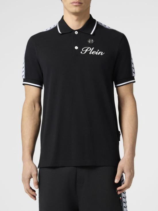 26SS 필립 플레인 폴로 티셔츠 PAFCMTK8991PTE179N 02 Black