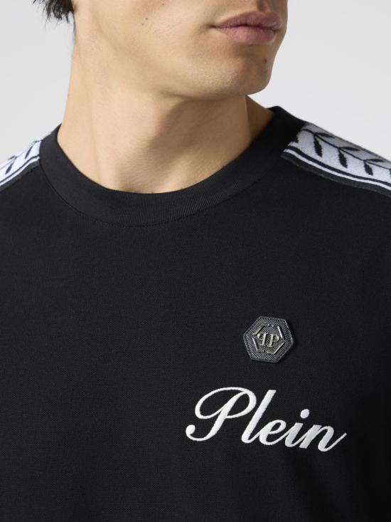 26SS 필립 플레인 반팔 티셔츠 PAFCMTK8990PTE179N 02 Black - PHILIPP PLEIN