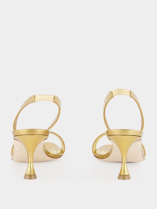 26SS 마놀로 블라닉 힐/펌프스 4252227 7102 Gold - MANOLO BLAHNIK