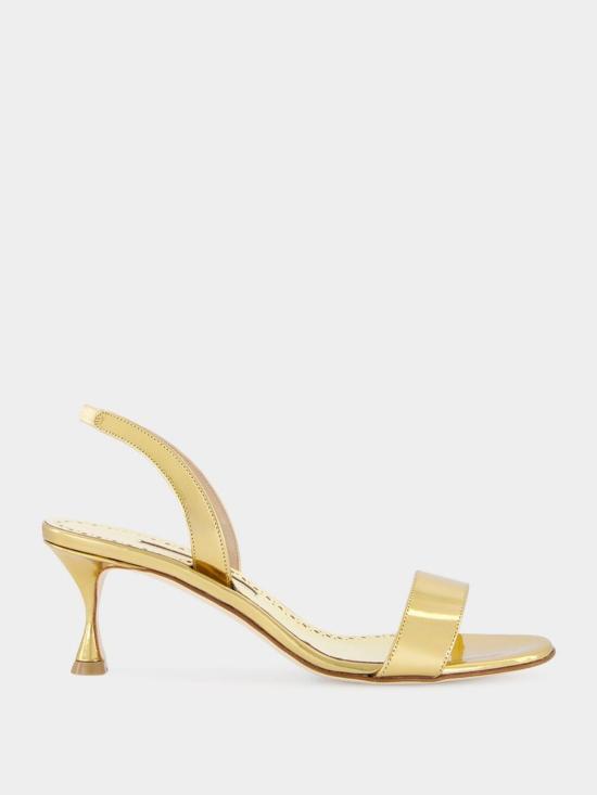 26SS 마놀로 블라닉 힐/펌프스 4252227 7102 Gold