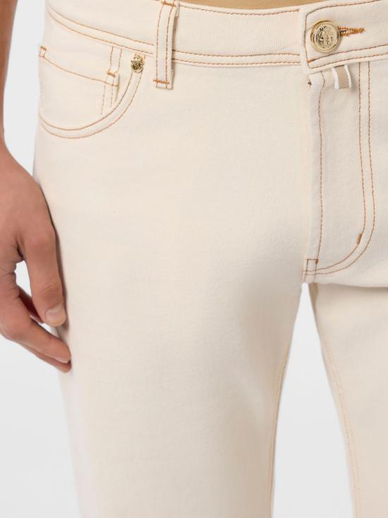 26SS 빌리어네어 데님 팬츠 WAECMDT4189BTE001N 06 Beige - BILLIONAIRE