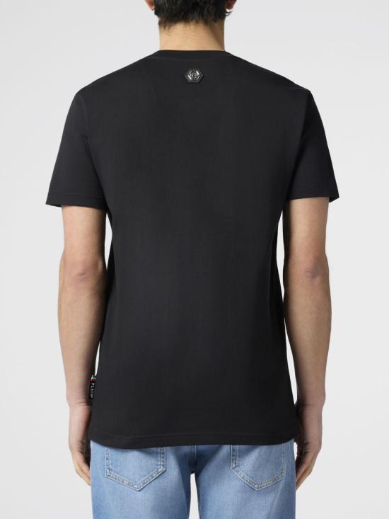 26SS 필립 플레인 반팔 티셔츠 PAFCMTK8987PJY002N 02 Black - PHILIPP PLEIN
