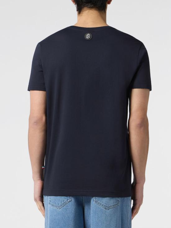 26SS 빌리어네어 반팔 티셔츠 BAFCMTK8931BTE014N 24 Blue - BILLIONAIRE