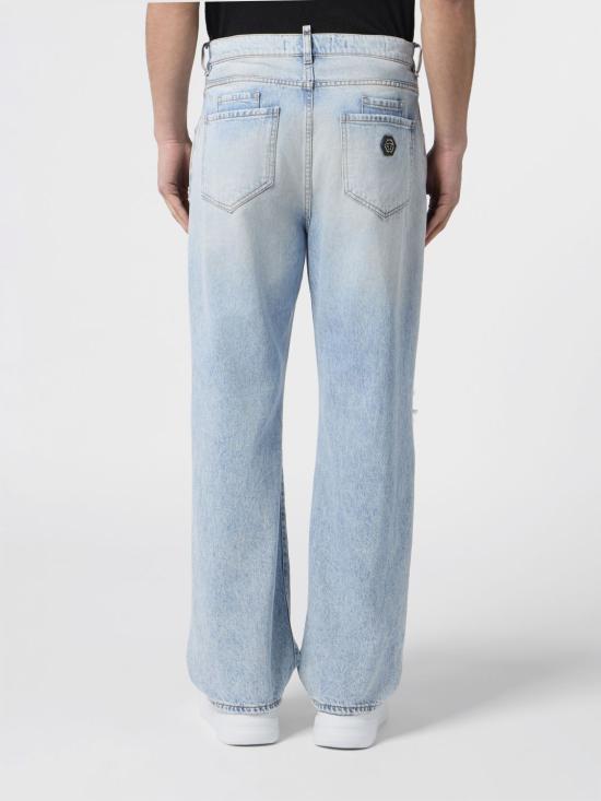 26SS 필립 플레인 데님 팬츠 PAFCMDT4336PDE004N 07FP Denim - PHILIPP PLEIN