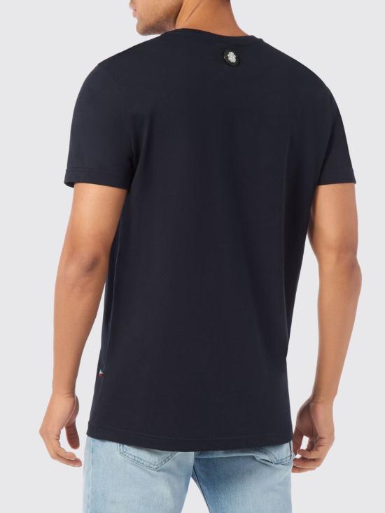 26SS 빌리어네어 반팔 티셔츠 OAECMTK8329BTE014N 24 Navy - BILLIONAIRE