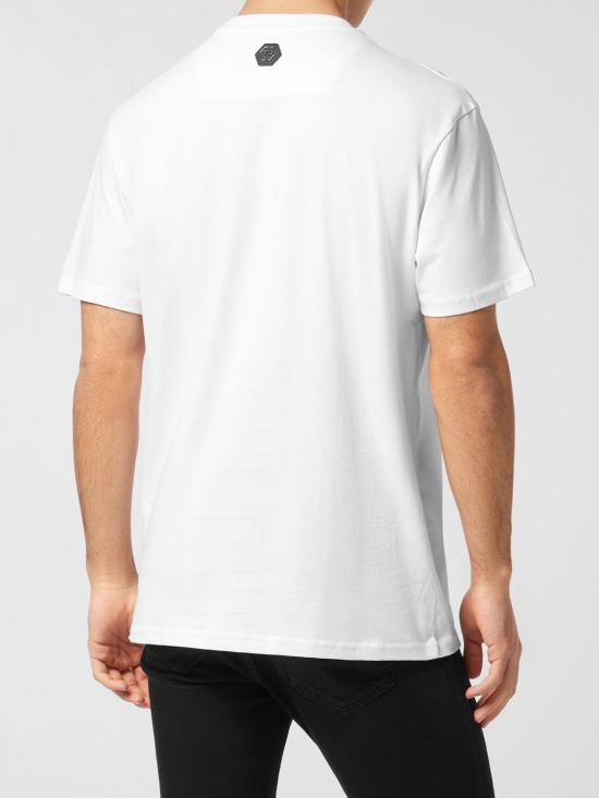 26SS 필립 플레인 반팔 티셔츠 FAECMTK8422PJY002N 01 White - PHILIPP PLEIN