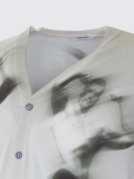 26SS 베르사체 가디건 10243261A17865 5E760 Grey - VERSACE