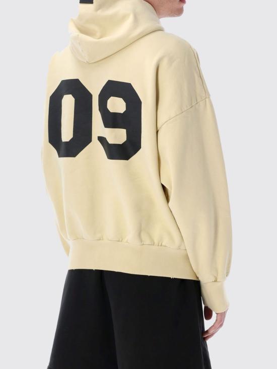 26SS 피어오브갓 후드 티셔츠 FG9M129941BHF 152 Yellow Cream - FEAR OF GOD