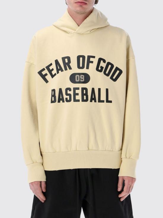 26SS 피어오브갓 후드 티셔츠 FG9M129941BHF 152 Yellow Cream