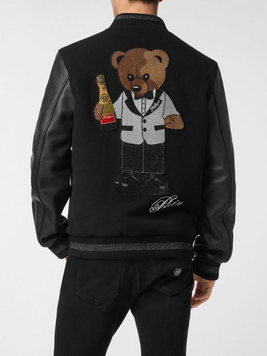 26SS 필립 플레인 봄버 자켓 FAECMLB1974PLE010N 02 Black - PHILIPP PLEIN