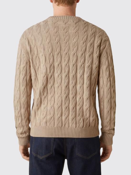 26SS 에르메네질도제냐 스웨터 UHF76A3110 N93 Nude - ERMENEGILDO ZEGNA