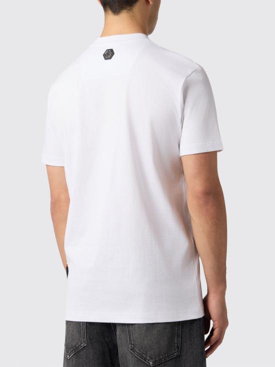 26SS 필립 플레인 반팔 티셔츠 SAFCMTK8836PJY002N 01 White - PHILIPP PLEIN