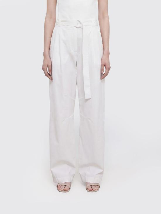 26SS 파트리지아페페 스트레이트 팬츠 2P1774A733 W146 White