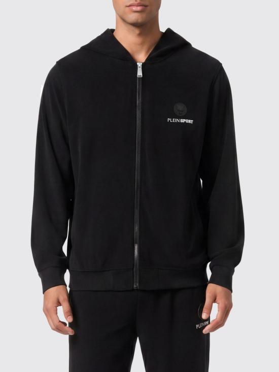 26SS 플레인스포츠 후드 티셔츠 FAECMJB3754SJY001N 02 Black