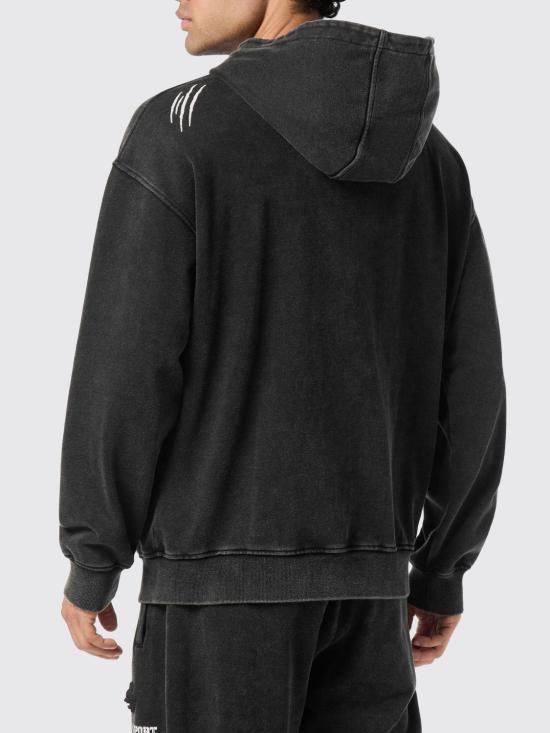 26SS 플레인스포츠 후드 티셔츠 FAECMJB3742SJY001N 02 Black - PLEIN SPORT