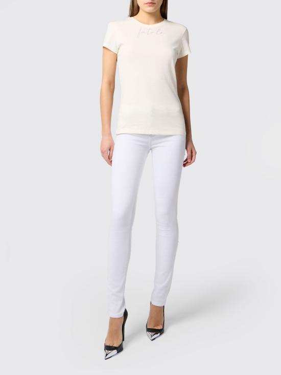 26SS 필립 플레인 반팔 티셔츠 AAECWTK3849PJY002N 01OF White - PHILIPP PLEIN