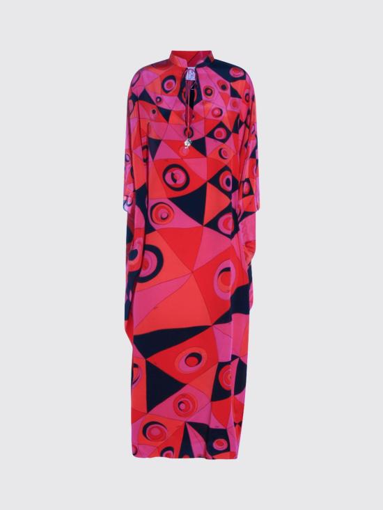 26SS 푸찌 롱 원피스 6HRL756H723 050 Fuchsia - PUCCI