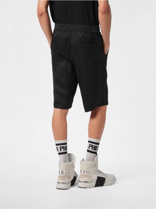 26SS 필립 플레인 숏팬츠 FAECMRT1575PTE104N 02 Black - PHILIPP PLEIN