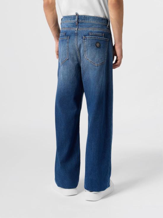 26SS 필립 플레인 데님 팬츠 PAFCMDT4336PDE004N 07MB Blue - PHILIPP PLEIN