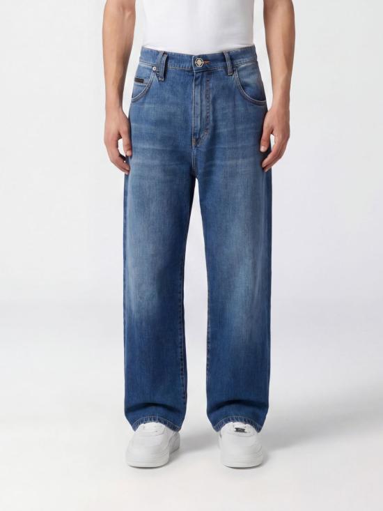 26SS 필립 플레인 데님 팬츠 PAFCMDT4336PDE004N 07MB Blue
