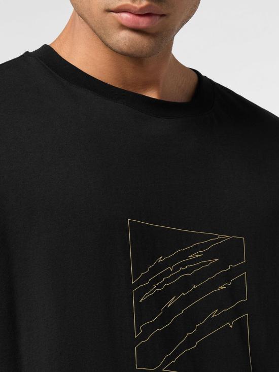 26SS 플레인스포츠 반팔 티셔츠 AAECMTK8765STE001N 0293 Black 1 - PLEIN SPORT