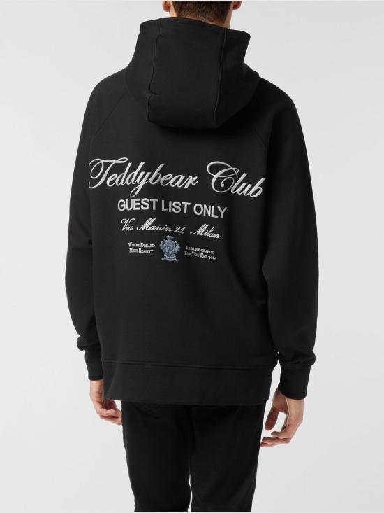 26SS 필립 플레인 후드 티셔츠 FAECMJB3788PTE003N 02 Black - PHILIPP PLEIN