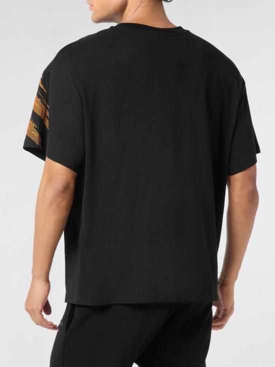 26SS 플레인스포츠 반팔 티셔츠 AAECMTK8766STE001N 0220 Black 1 - PLEIN SPORT