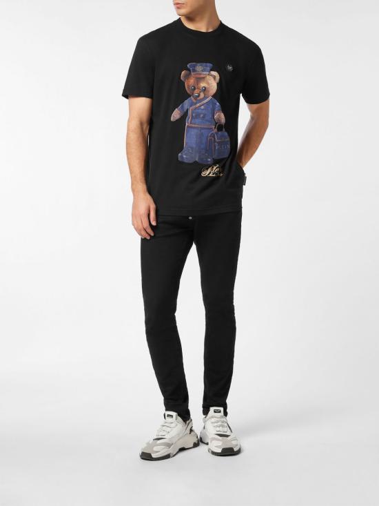 26SS 필립 플레인 반팔 티셔츠 FAECMTK8520PJY002N 02 Black - PHILIPP PLEIN