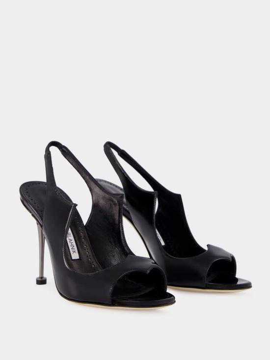 26SS 마놀로 블라닉 힐/펌프스 4252062 0015 Black - MANOLO BLAHNIK