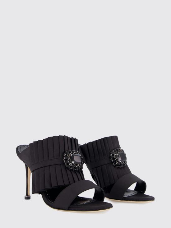 26SS 마놀로 블라닉 힐/펌프스 4252103 0015 Black - MANOLO BLAHNIK