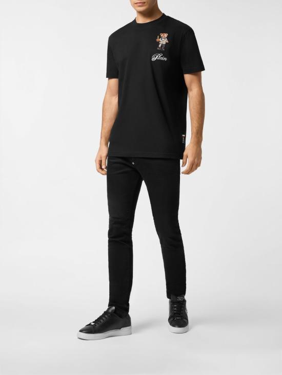 26SS 필립 플레인 반팔 티셔츠 FAECMTK8588PJY002N 02 Black - PHILIPP PLEIN