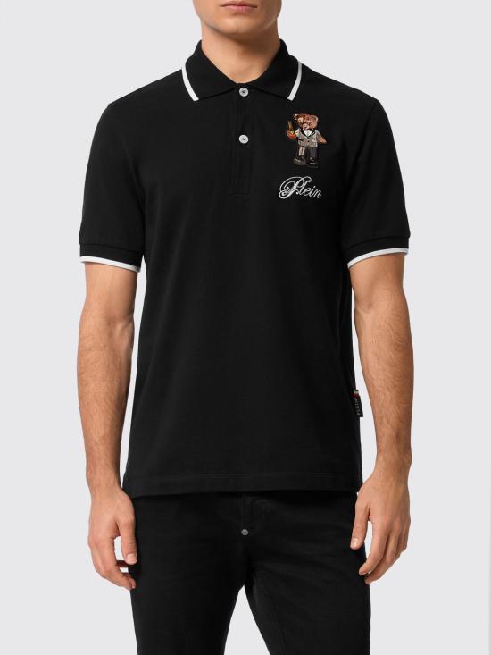 26SS 필립 플레인 폴로 티셔츠 FAECMTK8586PTE179N 02 Black