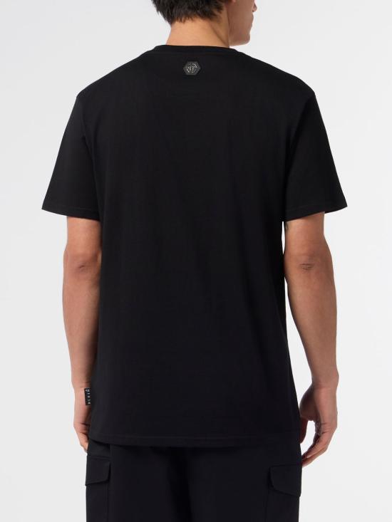 26SS 필립 플레인 반팔 티셔츠 SAFCMTK8878PJY002N 02 Black - PHILIPP PLEIN