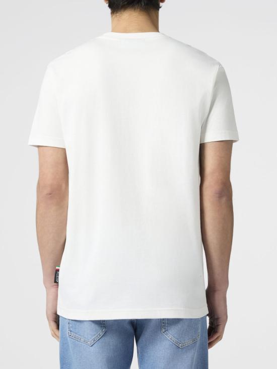 26SS 필립 플레인 반팔 티셔츠 PAFCMTK9010PJY002N 01OF White - PHILIPP PLEIN