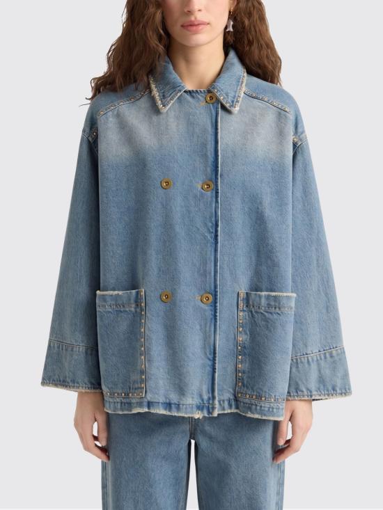 26SS 모모니 데님 자켓 265MMOCO013265MO17A 0836 Blue