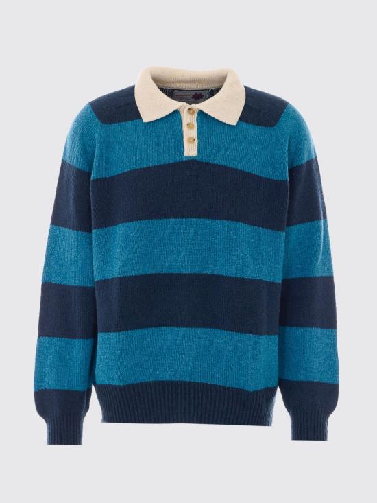 26SS 하울린 폴로 티셔츠 COLLEGE IS FUN NAVY DREAM Blue - HOWLIN