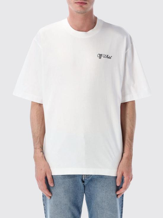26SS 오프화이트 반팔 티셔츠 OMAA120S26JER01D 1000 White