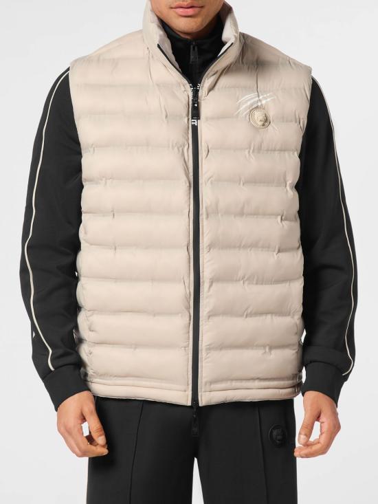 26SS 플레인스포츠 패딩 조끼 FAECMRC0230STE003N 06 Beige