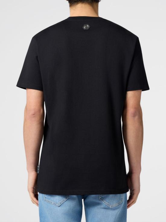 26SS 필립 플레인 반팔 티셔츠 PAFCMTK9074PJY002N 02 Black - PHILIPP PLEIN