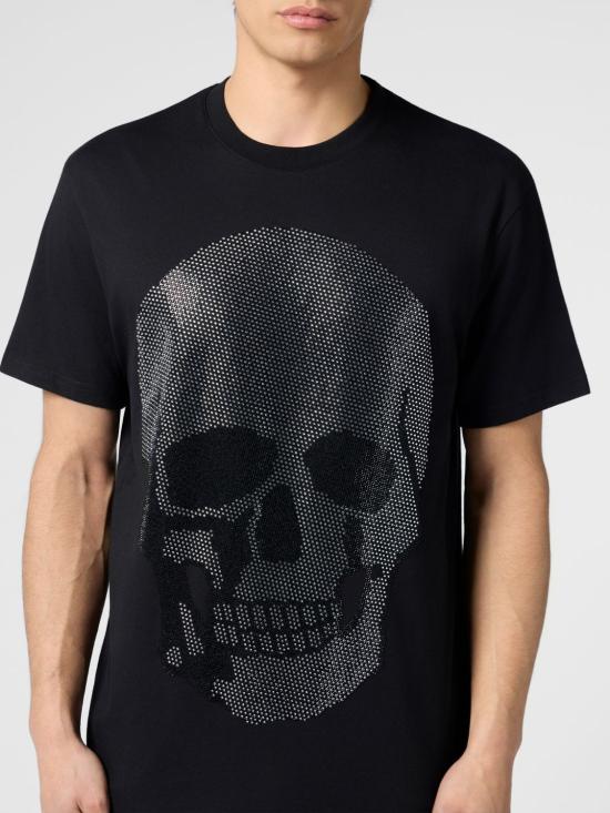 26SS 필립 플레인 반팔 티셔츠 PAFCMTK9067PJY002N 02 Black - PHILIPP PLEIN
